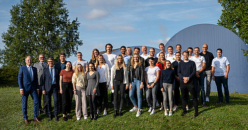Gruppenbild Summer School 2021 in Ulm