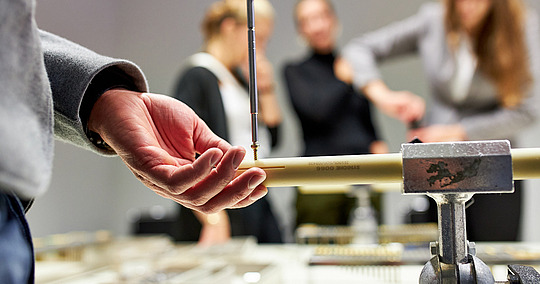 Praktische Übungen auf dem Tag der Studierenden 2021