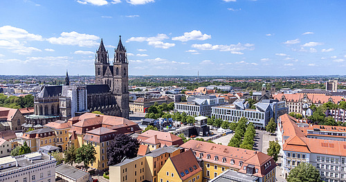 Blick auf Magdeburg © Animaflora PicsStock / stock.adobe.com Blick auf Magdeburg
