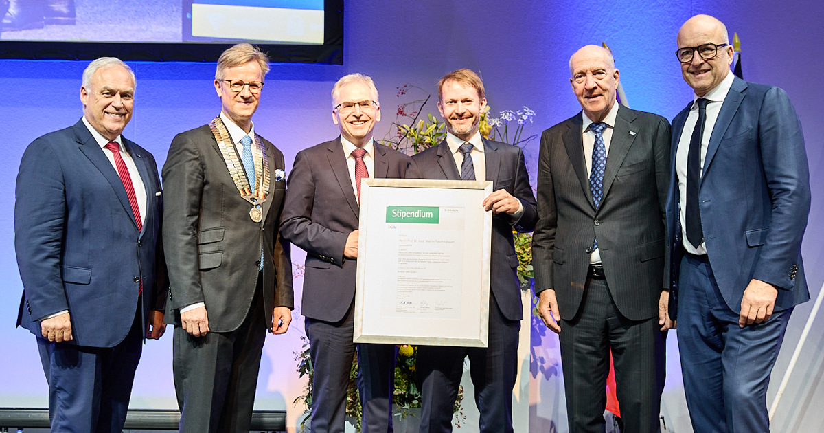 Verleihung Stipendium „Qualität und Sicherheit in der Endoprothetik“ 2023 der DGOU